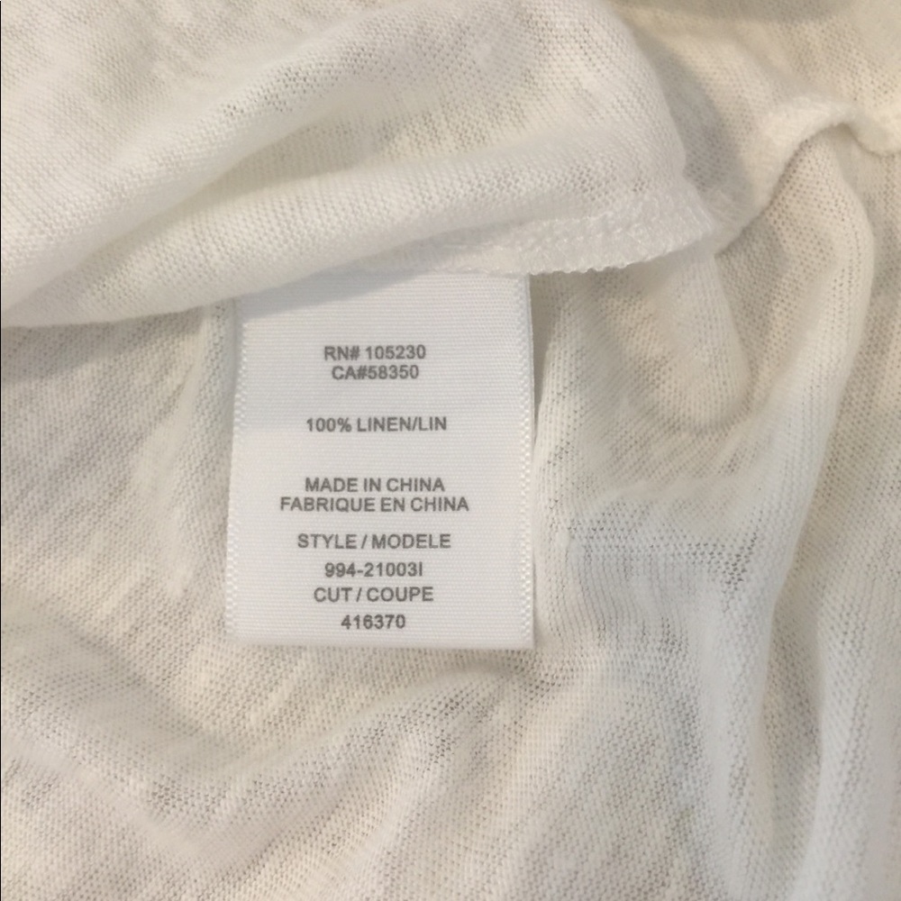 JOIE LINEN TOP - Picture 5 of 7